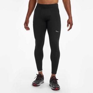 Men's Saucony Bell Lap Tight Black | SXTHZOQ-86