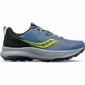 Men's Saucony Blaze TR Running Shoes Blue / Black | UQPHYSW-15