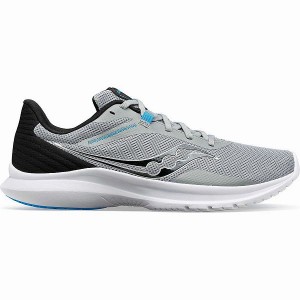 Men's Saucony Convergence Running Shoes Grey | EGTUZPR-73