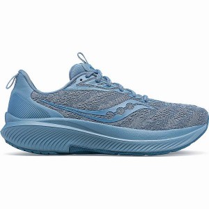 Men's Saucony Echelon 9 Running Shoes Blue | RYDPOXW-58