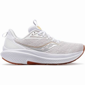 Men's Saucony Echelon 9 Running Shoes White | HWAYIOE-73