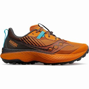 Men's Saucony Endorphin Edge Running Shoes Orange | LGKEOQI-73