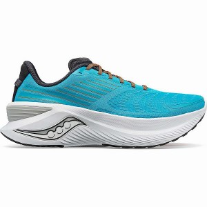 Men's Saucony Endorphin Shift 3 Running Shoes Blue / Black | WBZUKAP-46