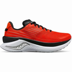 Men's Saucony Endorphin Shift 3 Running Shoes Red / Black | NASEFUV-25