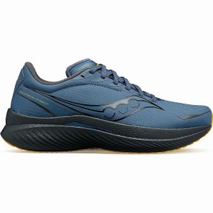 Men's Saucony Endorphin Speed 3 RUNSHIELD Running Shoes Blue | VUSBHYD-56