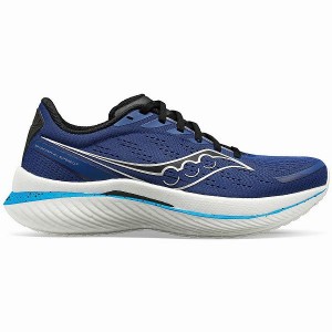 Men's Saucony Endorphin Speed 3 Running Shoes Indigo / Black | JCOIUYX-94