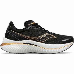 Men's Saucony Endorphin Speed 3 Running Shoes Black | OBULMZH-46