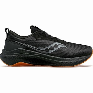 Men's Saucony Freedom Crossport Running Shoes Black | MBFKAWE-52