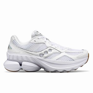 Men's Saucony Grid NXT Sneakers White | ZVSRPBE-89