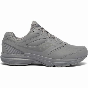 Men's Saucony Integrity Walker 3 Walking Shoes Grey | HUGYQVW-10