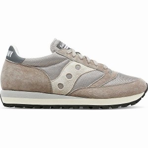 Men's Saucony Jazz 81 Sneakers Grey / Grey | COAXNGH-36