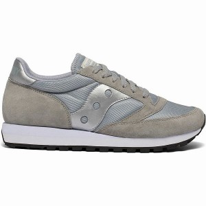 Men's Saucony Jazz 81 Sneakers Grey / Silver | ITSVRBG-83