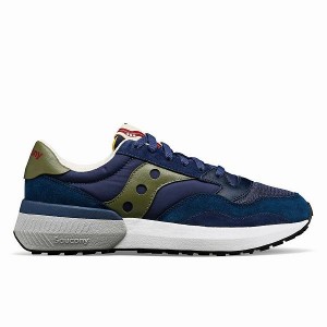 Men's Saucony Jazz NXT Sneakers Navy / Green | DRPNLZV-40