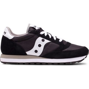 Men's Saucony Jazz Original Sneakers Black / White | OZJSKNE-06