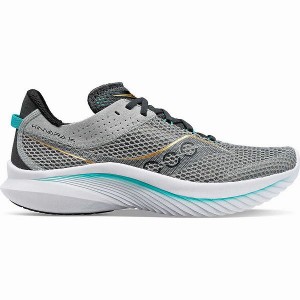 Men's Saucony Kinvara 14 Running Shoes Grey | FJEKUGX-58