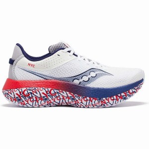 Men's Saucony NYC Kinvara Pro Running Shoes Blue / Navy | PGEVDHY-30