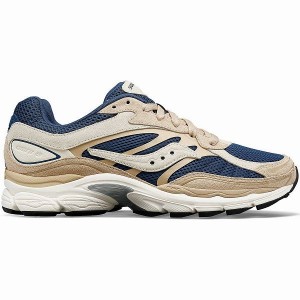 Men's Saucony ProGrid Omni 9 Premium Sneakers Beige / Blue | OMXCAWP-58