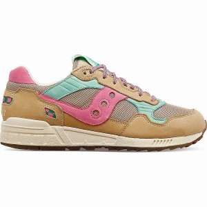 Men's Saucony Shadow 5000 Earth Citizen Sneakers Grey / Pink | WDYFVQL-38