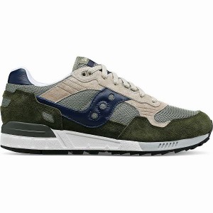 Men's Saucony Shadow 5000 Sneakers Green / Blue | FLWHUKA-23