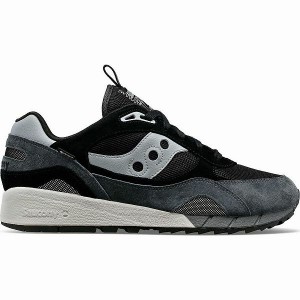 Men's Saucony Shadow 6000 GTX Sneakers Black | XSMYNRF-10