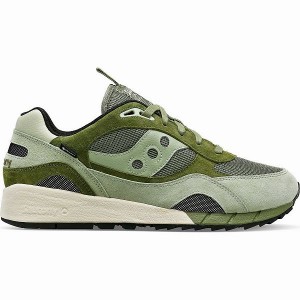 Men's Saucony Shadow 6000 GTX Sneakers Green | AOKBHMY-45