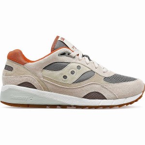 Men's Saucony Shadow 6000 Sneakers Beige / Grey | SXFAGCH-59