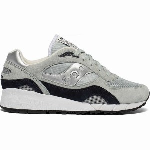 Men's Saucony Shadow 6000 Sneakers Grey / Silver | ZTADXOL-91