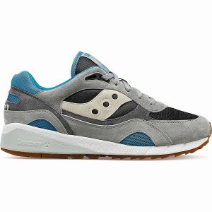 Men's Saucony Shadow 6000 Sneakers Grey / Black | PDCSVIN-34