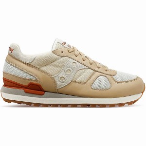 Men's Saucony Shadow Original Sneakers Beige / Brown | XJALUWG-58