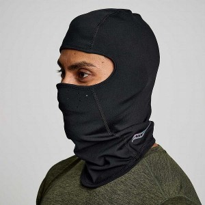 Men's Saucony Solstice Balaclava Headband Black | CETSHIW-92