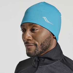 Men's Saucony Solstice Beanie Turquoise | SQXYNEI-57