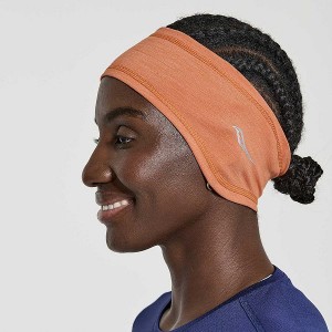 Men's Saucony Solstice Headband Orange | WYGRPBH-37