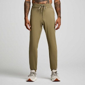 Men's Saucony Solstice Joggers Coffee | MQRAFEO-59