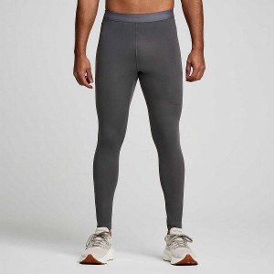 Men's Saucony Solstice Tight Grey | QEOZVSW-73