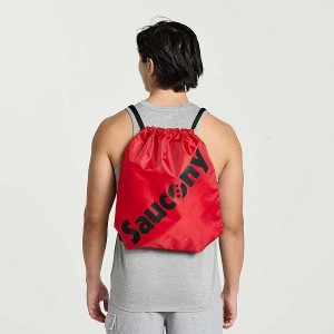 Men's Saucony String Bags Red | ISHBGDO-79