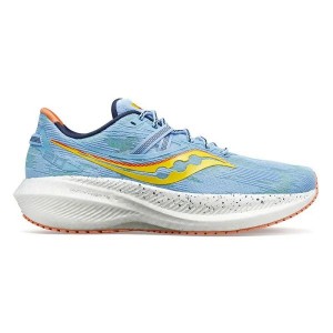 Men's Saucony Triumph 20 Running Shoes Light Blue / White | FNHJOKE-03