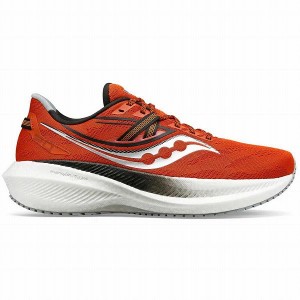 Men's Saucony Triumph 20 Running Shoes Red | FZHMTLP-47