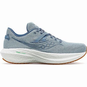 Men's Saucony Triumph RFG Running Shoes Blue | IOXRCBU-18