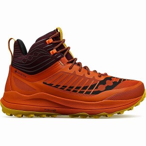 Men's Saucony Ultra Ridge GTX Running Shoes Orange | PEISBKD-26