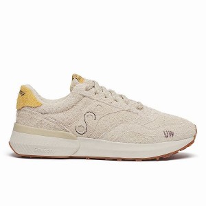 Men's Saucony X Universal Works Jazz NXT Sneakers Grey | TFLQGZJ-65