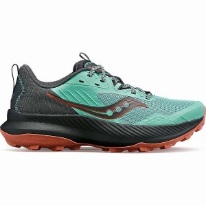 Women's Saucony Blaze TR Running Shoes Green / Black | UOELWMJ-83