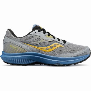 Women's Saucony Cohesion TR16 Trail Running Shoes Grey / Blue | GTHWBIV-32