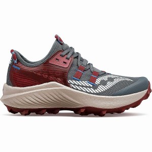 Women's Saucony Endorphin Rift Running Shoes Grey | PGTFSUK-48