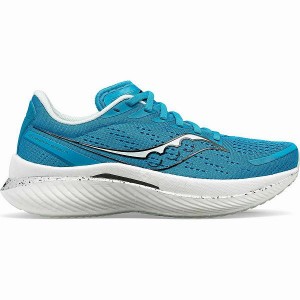 Women's Saucony Endorphin Speed 3 Running Shoes Turquoise / Silver | THDWMUO-59