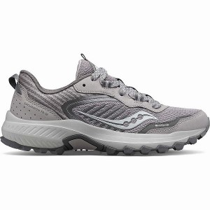 Women's Saucony Excursion TR15 Trail Running Shoes Grey | KIJCQAL-67