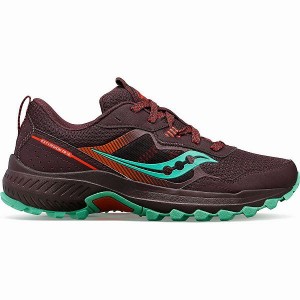 Women's Saucony Excursion TR16 Trail Running Shoes Nebula / Mint | IEAFXNS-21