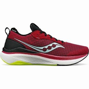 Women's Saucony Freedom Crossport Running Shoes Red / Black | EFDHONK-62