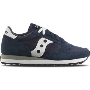 Women's Saucony Jazz Original Sneakers Navy / White | QCGKHYW-02