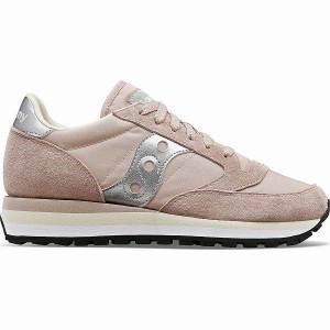 Women's Saucony Jazz Triple Sneakers Pink | ASVEXPI-64