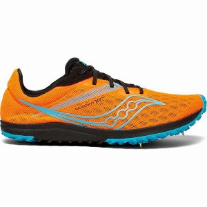 Women's Saucony Kilkenny XC9 Spike Spikes Shoes Blue | QIWHOYR-51